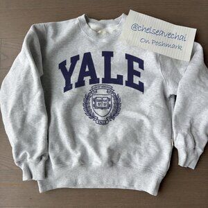 Vintage 90s Distressed Yale University in New Heaven Sweatshirt, Yale Shirt Tee
